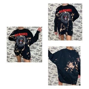 Upcycled Ramones t-shirt dress! Made by me!